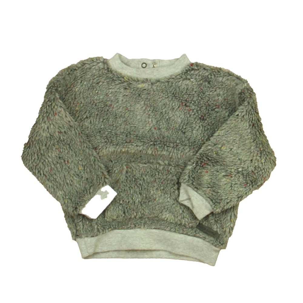 My Little Cozmo Girls Gray Sweatshirt size: 24 Months